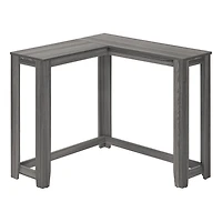Monarch Specialties Table D'appoint, Console, Entrée, Étroit, Coin, Salon, Chambre À Coucher, Stratifié, Gris, Contemporain, Moderne