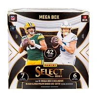 2024 Panini Select Football Trading Cards Mega Box