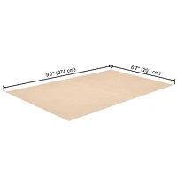 Tapis de Couloir Elion Lavable A la Machine Contemporain/Moderne pour Salon, Chambre, Salle Manger, Entrée, et Plus Encore.