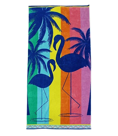 Hometrends Serviette de plage réversible