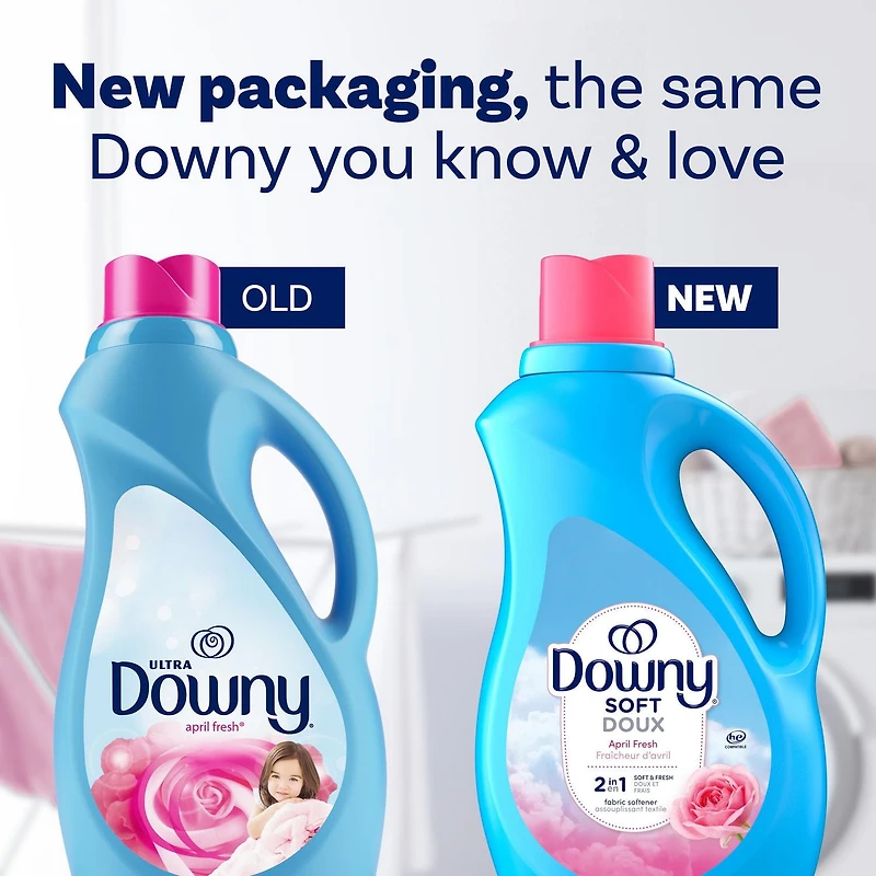Downy Fabric Softener Liquid (Fabric Conditioner), April Fresh Scent, 150 Loads, 3.29L