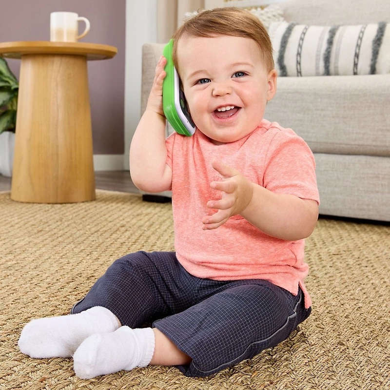 LeapFrog Téléphone Allô Bébé Messages magiques avec le français et le mandarin - Version française 6+ Mois