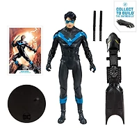 McFarlane Toys - DC Multiverse - Nightwing: Better than Batman with Build-A Batmobile Parts