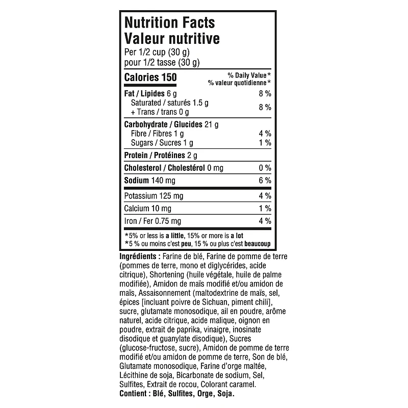 CRISPERS, Sizzling Szechuan Crackers, Salty Snacks, Baked In Canada