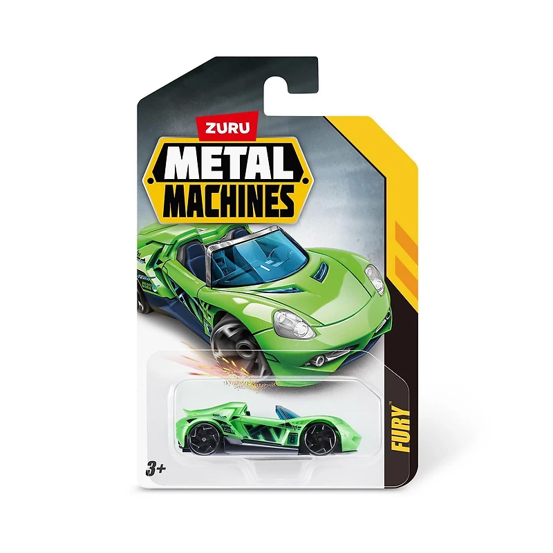 Ensemble de 1 petite voiture de course Machines en métal de ZURU (les styles peuvent varier