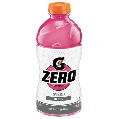 Gatorade Zero Sugar Berry Electrolyte Beverage 828 mL, Bottle, 828mL