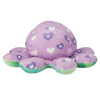 Way To Celebrate Valentine's Day 13.5" OCTOPUS Reversible Plush Animal
