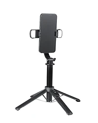 LED Lights Selfie Stick Quad Tripod, Wireless Dual LED Lights