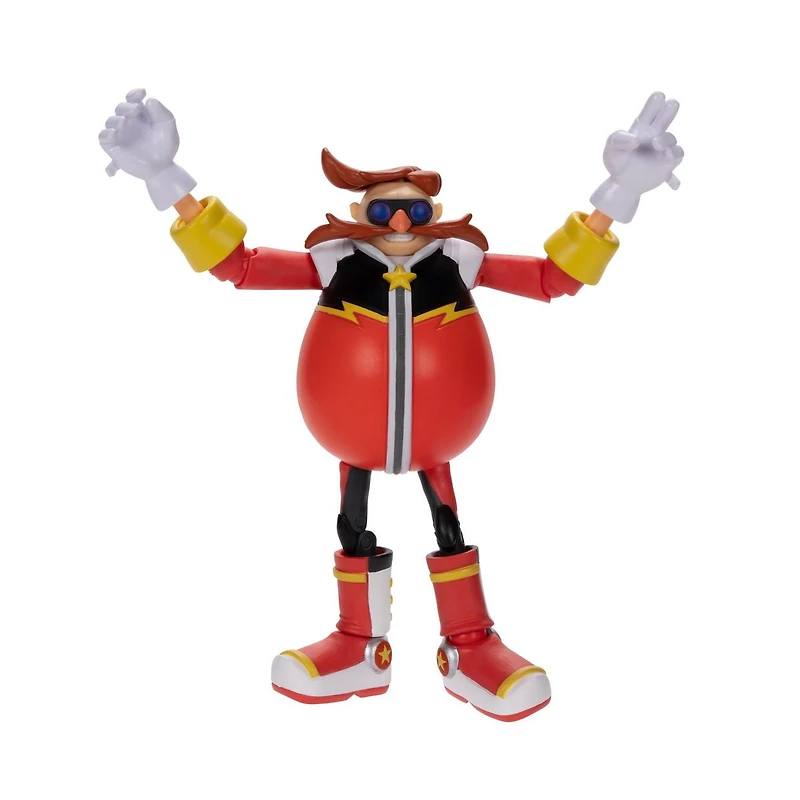 Sonic Prime – Figurine articulée de 5 pouces – M. Dr. Eggman