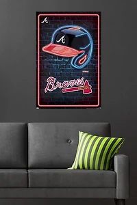 MLB Atlanta Braves - Casque néon 23
