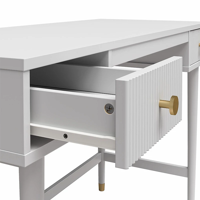 Bureau Elizabeth de CosmoLiving, gris colombe