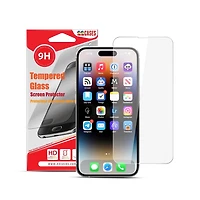 22 cases Tempered Glass Screen Protector iPhone 15 Pro Max