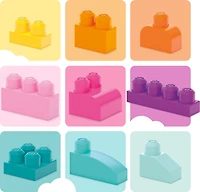 Mega Bloks Grand sac de blocs [80 pièces] Âges 1-5