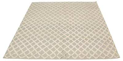 ECARPETGALLERY 8'4" x 9'10" Carved Cambridge Hand Made Area Rug for Living Room, Dining Room and Bedroom in Yellow