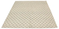ECARPETGALLERY 8'4" x 9'10" Carved Cambridge Hand Made Area Rug for Living Room, Dining Room and Bedroom in Yellow