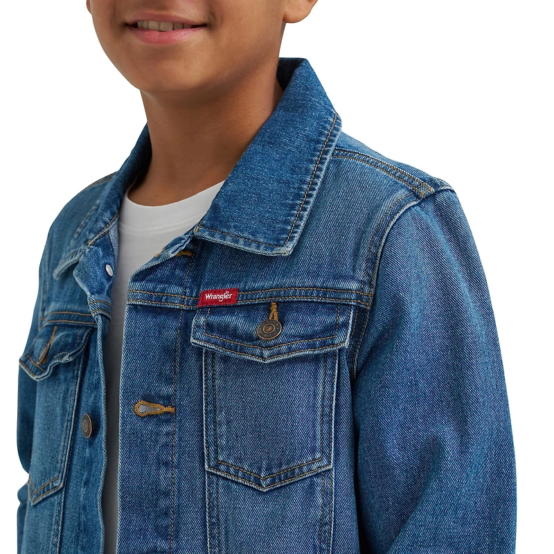 Veste en denim classique de camionneur