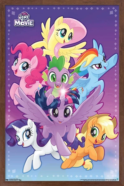 Hasbro My Little Pony Movie - Adventure Wall Poster, 14.725" x 22.375"