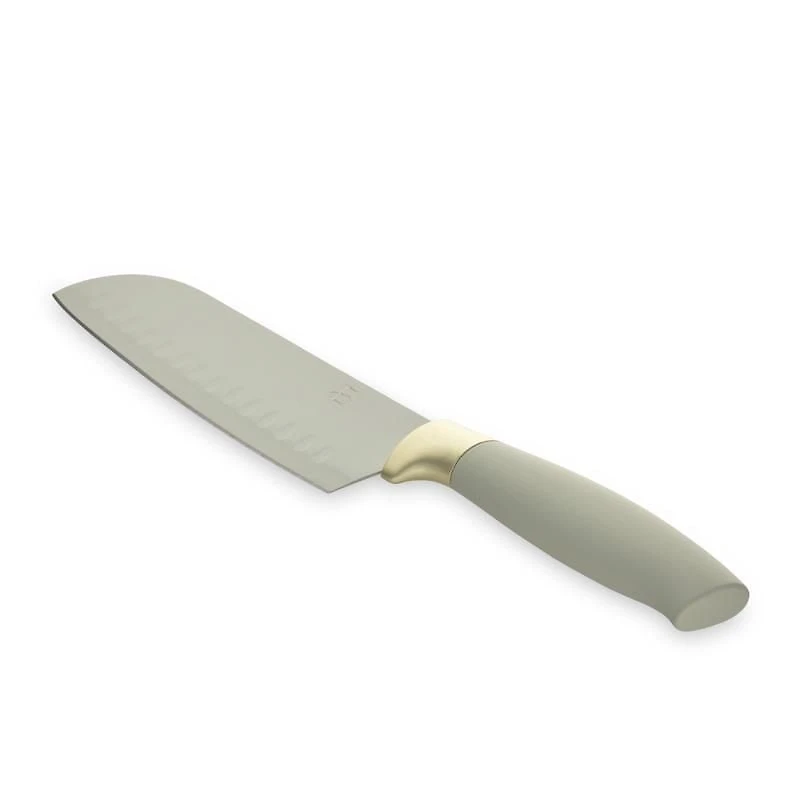 Beautiful 6-Piece Sage Champagne Gold Knife Set