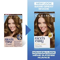 Coloration permanente Clairol Nice'n Easy Couverture Des Cheveux Gris À 100