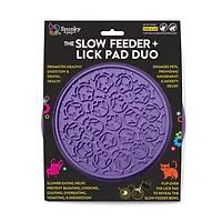 Slow Feeder - Lick Pad Combo Dog Toy