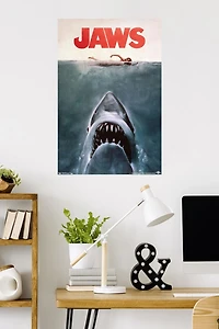 Jaws - One Sheet Wall Poster, 22.375" x 34"