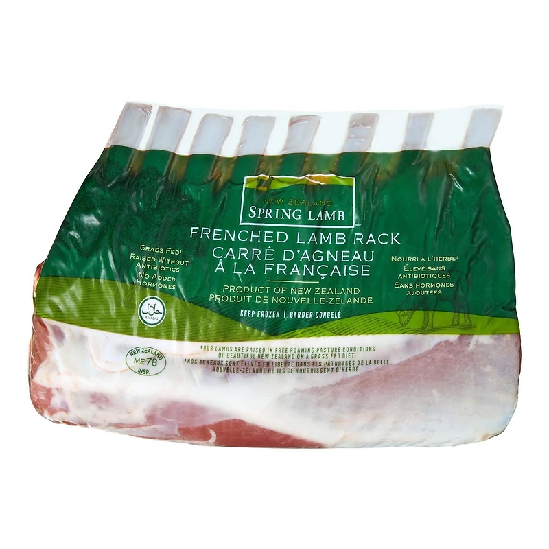 New Zealand Spring Lamb Frenched Lamb Rack