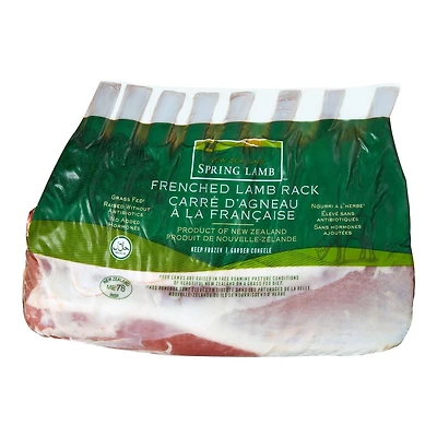 New Zealand Spring Lamb Frenched Lamb Rack