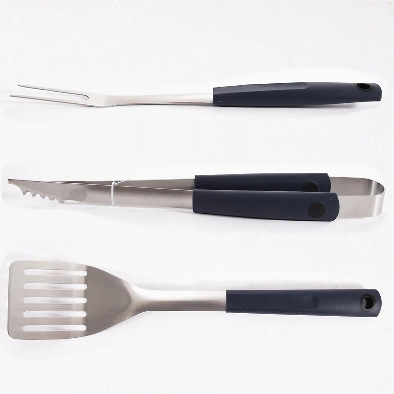 Ensemble de barbecue en acier inoxydable 3 pièces de Mainstays Ensemble de barbecue