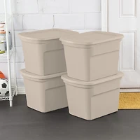 Sterilite Boîte 68L - Bronze