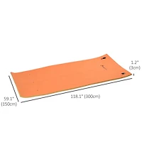 Soozier Floating Roll-Up Water Mat Float Pad for Lake Pool Beach Sea Ocean