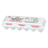 Harman Select gros oeufs blancs
