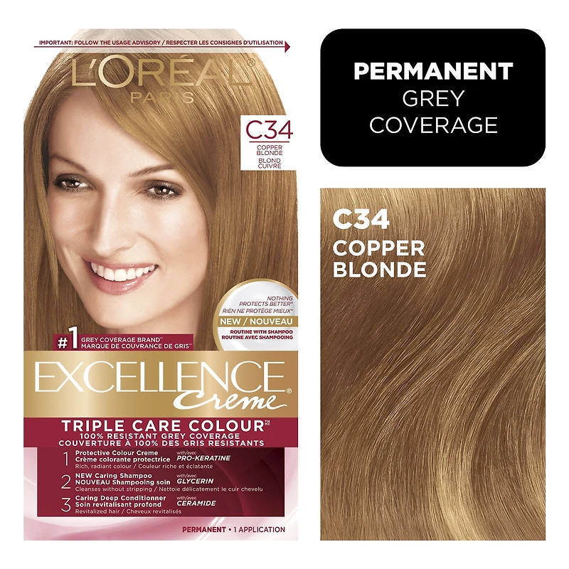 L'Oréal Paris Permanent Hair Colour Excellence Crème, 1 EA, 1 Application