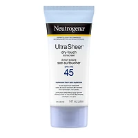 Neutrogena Sunscreen Lotion SPF 45, Ultra Sheer Dry Touch, 147 mL