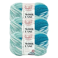 Lion Brand Wool-Ease Fair Isle Yarn #4 Medium/Worsted Acrylic/Wool Yarn 3 Pack - 150g/318m