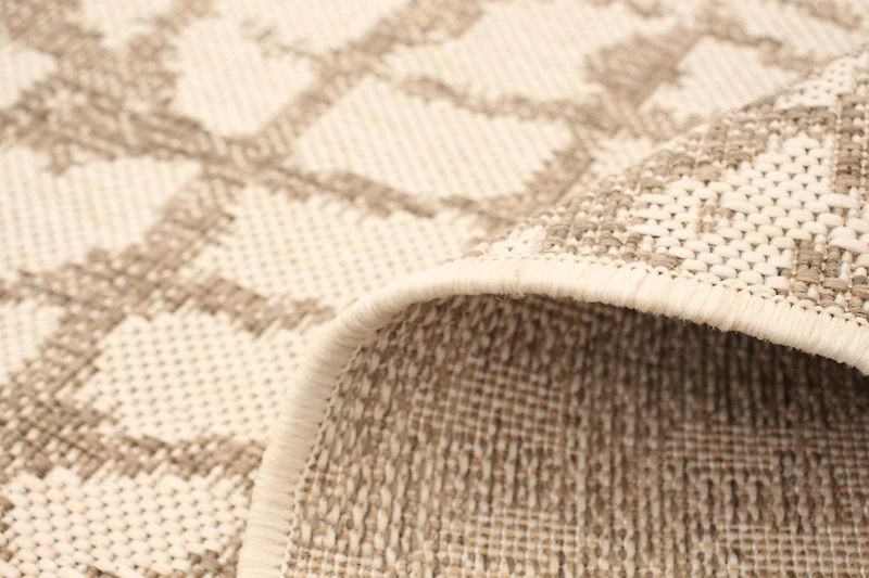 Tapis ECARPET Intérieur Extérieur pour Patio, Terrasse, Salon Collection Sisal Safari