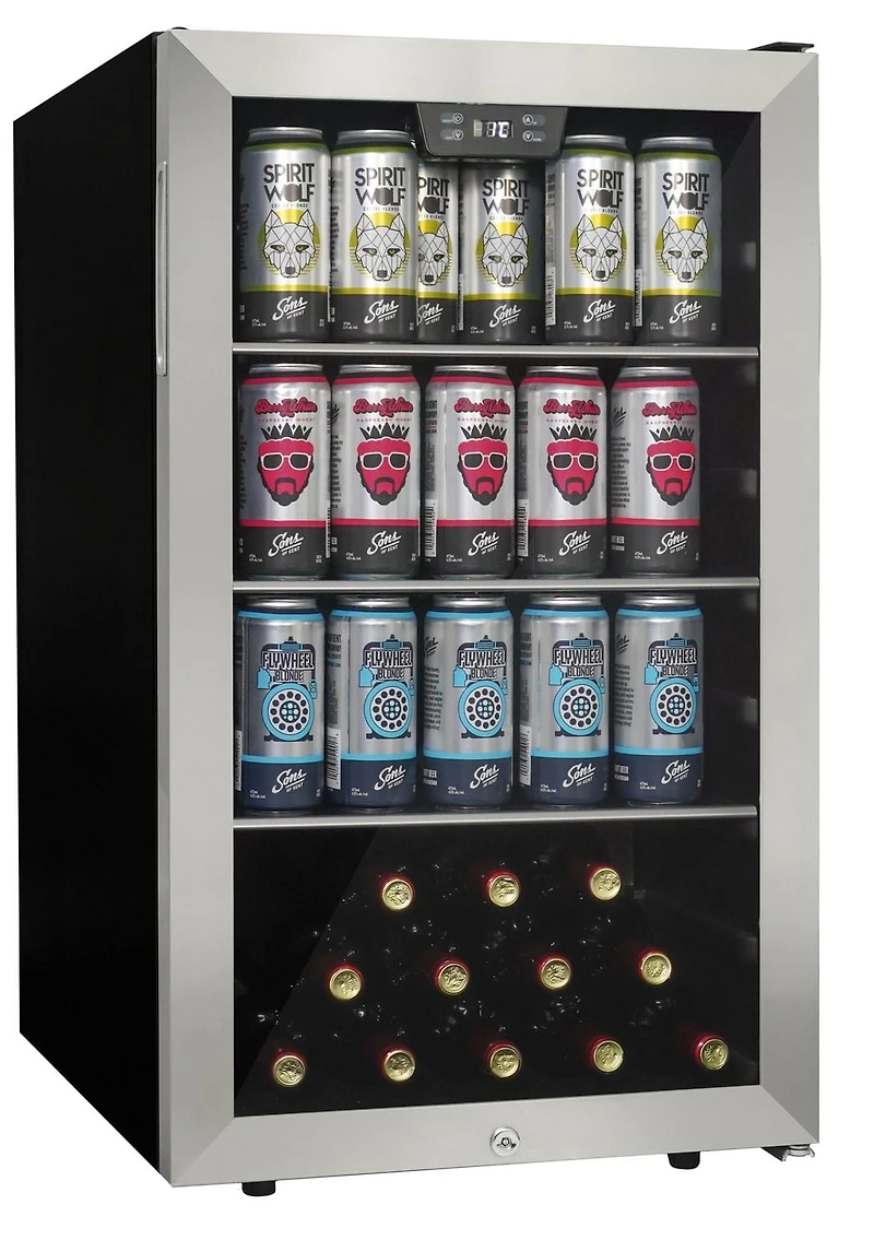 Danby DBC045L1SS 4.5 cu. ft. Free-Standing Beverage Center in Stainless Steel