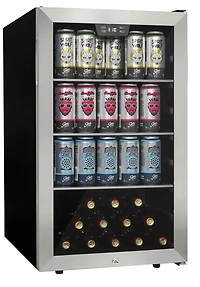 Danby DBC045L1SS 4.5 cu. ft. Free-Standing Beverage Center in Stainless Steel