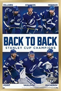 Lightning de Tampa Bay de la LNH - Champions de la Coupe Stanley de la LNH 2021