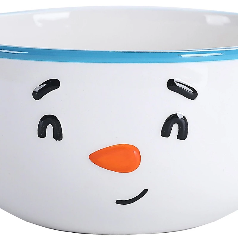 Holiday Time Snowman Bowl