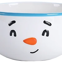 Holiday Time Snowman Bowl