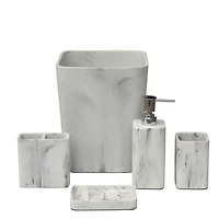 hometrends Faux Marble White Soap Dish, 1 sandstone soap dish for bathroom use, Sandstone soap dish