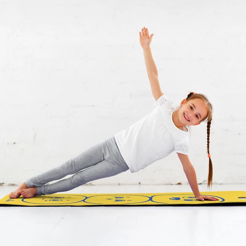 Yoga and Exercise Mat for Kids, Hot Potato