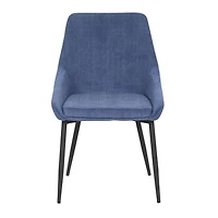Chaise de salle à manger Diana Corduroy de LumiSource, Ensemble de 2