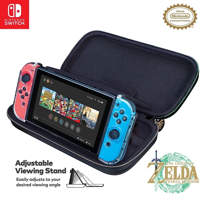 Game Traveller Deluxe Traveller Case: Zelda Tears of the Kingdom (Nintendo Switch™ • Nintendo Switch™ Lite • Nintendo Switch™ OLED Model)