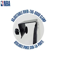 NBA 18" Elite Over-the-Door Basketball Hoop Set, Ball and Pump included