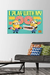 Illumination Despicable Me 4 - Donuts Wall Poster with Pushpins, 22.375" x 34"