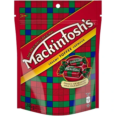 NESTLÉ® MACKINTOSH’S® Holiday Creamy Toffee, Re-Sealable Pouch