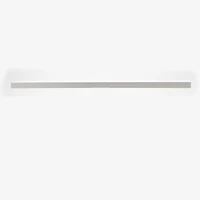 kieragrace Stockholm Aberg Floating Shelf w/ LED Light – White, 48-Inch, Matte Finish
