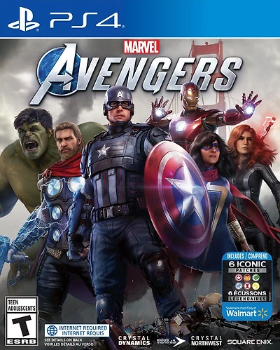 Jeu vidéo Wal-Mart Exclusifs Marvel's Avengers pour PlayStation 4