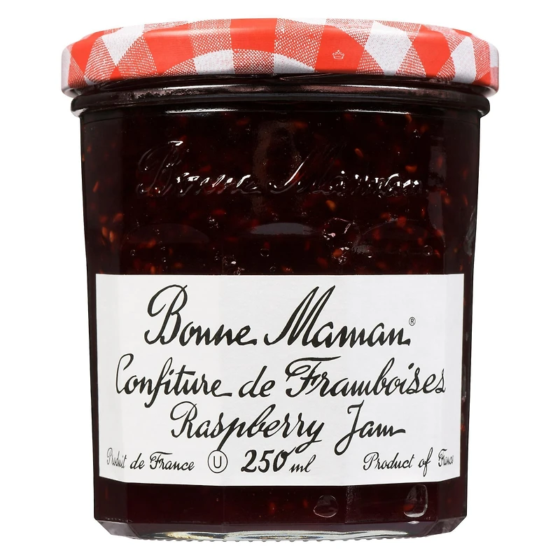 Bonne Maman Raspberry Jam, 250mL